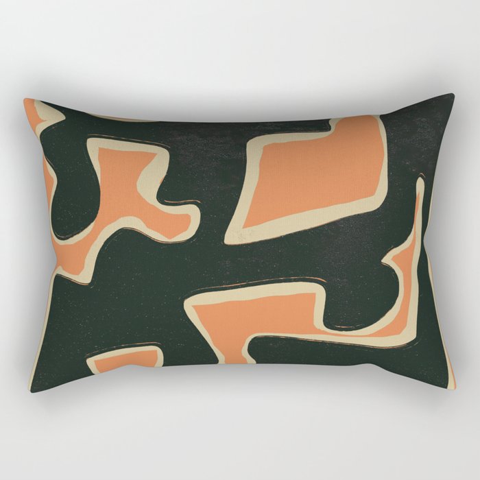 Abstract Figure 5 Rectangular Pillow Gallery Image 2