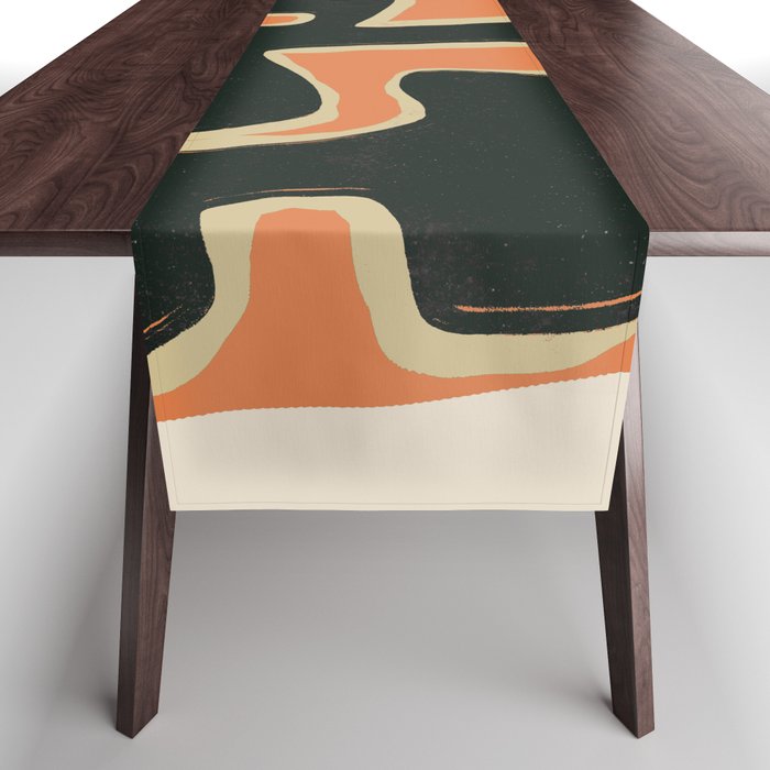 Abstract Figure 5 Table Runner Gallery Image 1