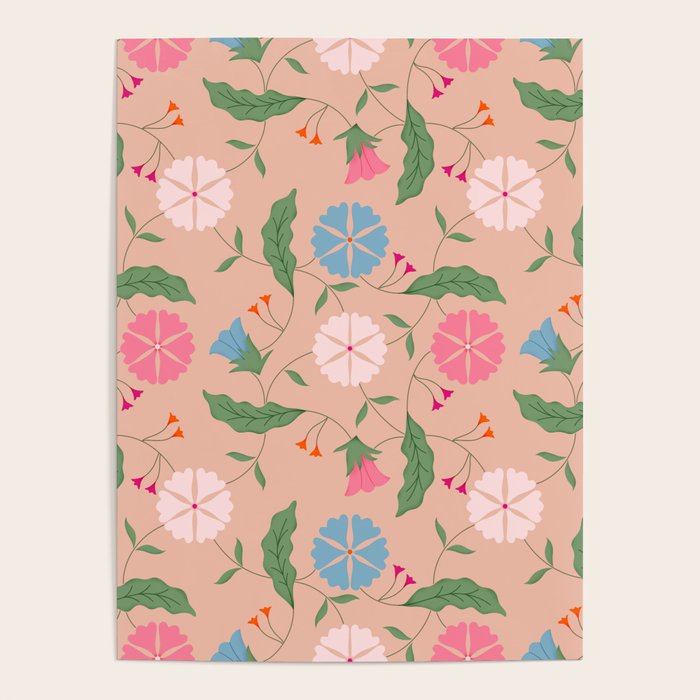 Heritage Blooms - Floral Art Poster Gallery Image 1