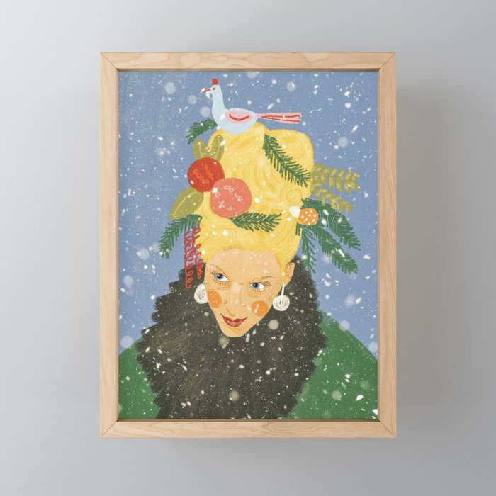 Let it snow Mini Art Print Gallery Image 1
