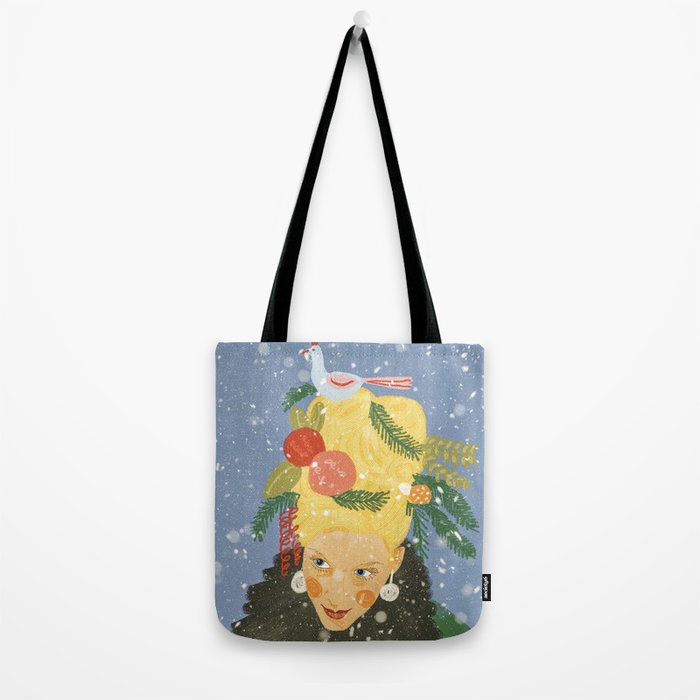 Let it snow Tote Bag Gallery Image 2