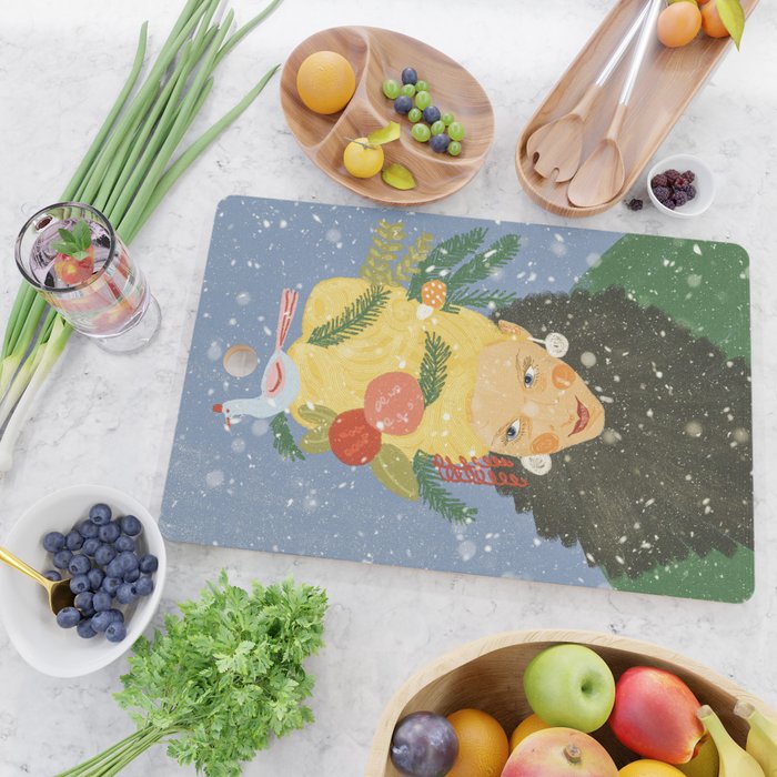 Let it snow Cutting Board Gallery Image 2
