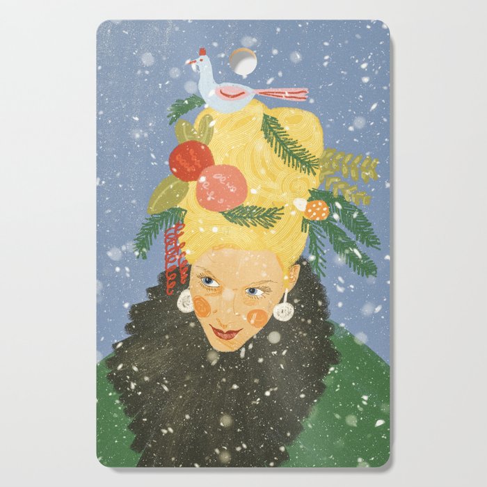 Let it snow Cutting Board Gallery Image 1