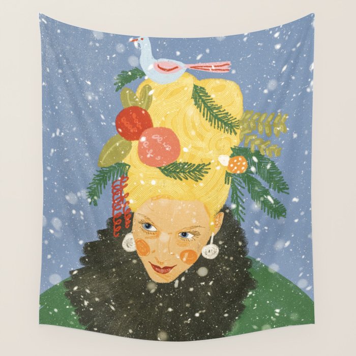 Let it snow Wall Tapestry Gallery Image 1
