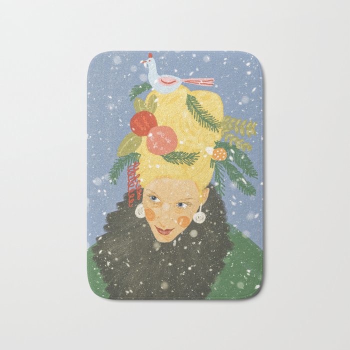 Let it snow Bath Mat Gallery Image 1
