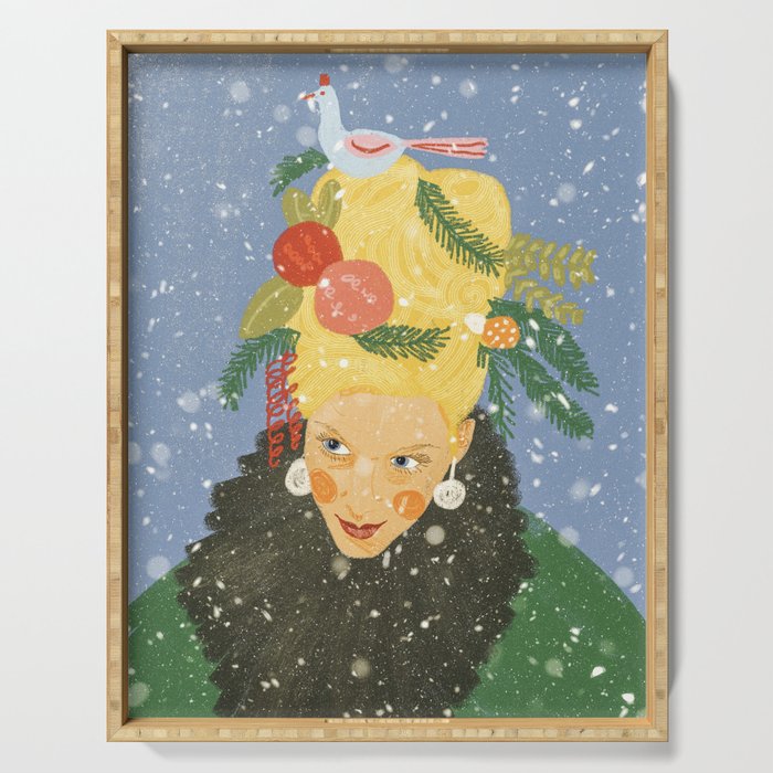 Let it snow Serving Tray Gallery Image 1