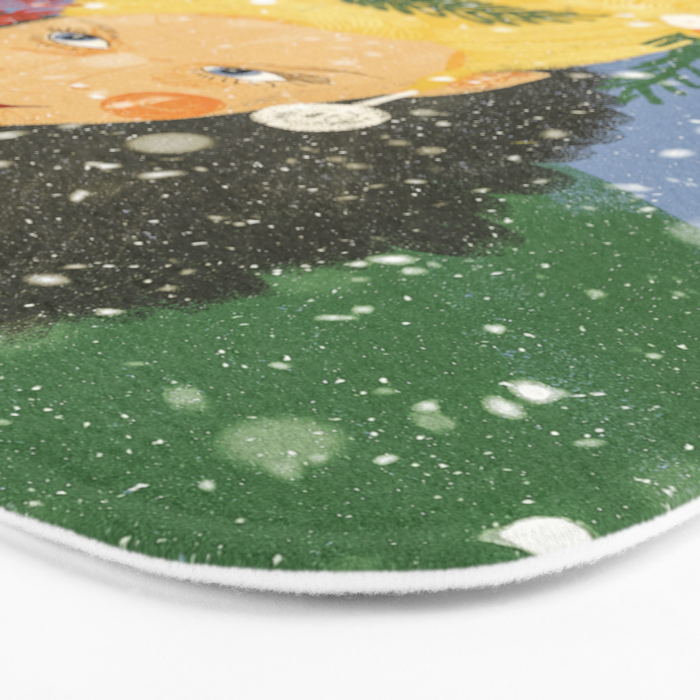 Let it snow Bath Mat Gallery Image 3