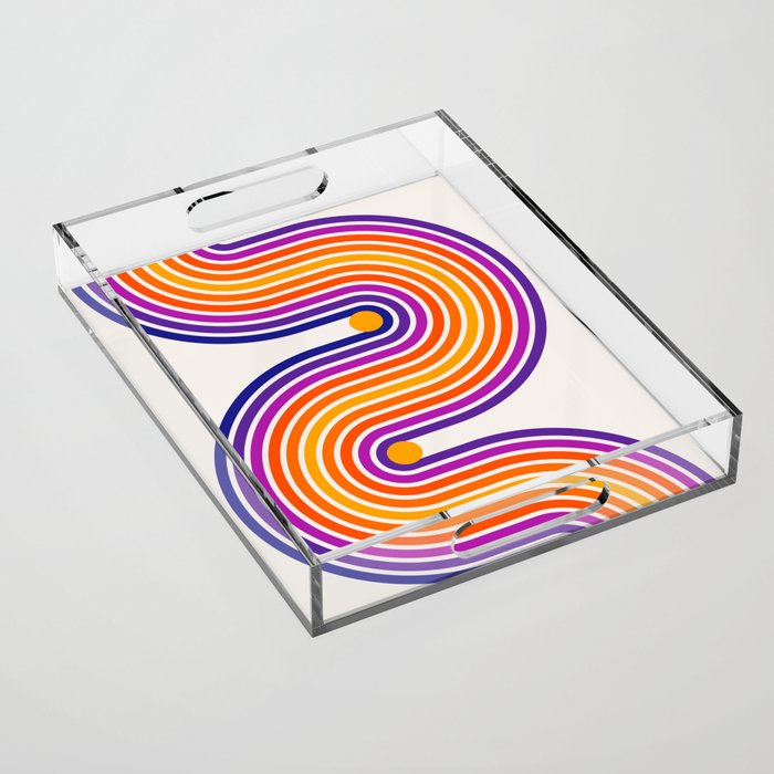 The Groove: Retro 80s Edition Acrylic Tray Gallery Image 1