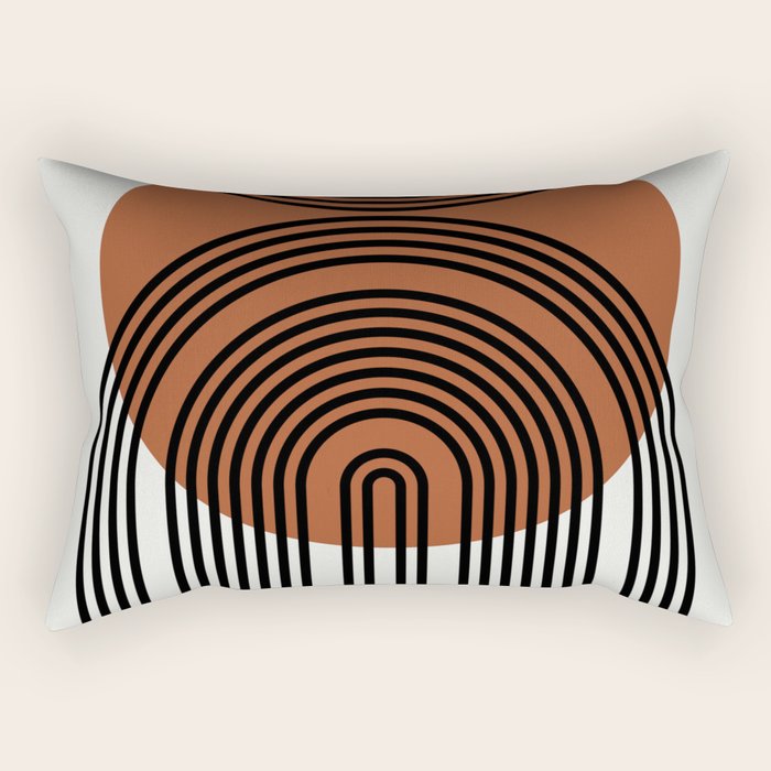 minimal classic arch   Rectangular Pillow Gallery Image 1