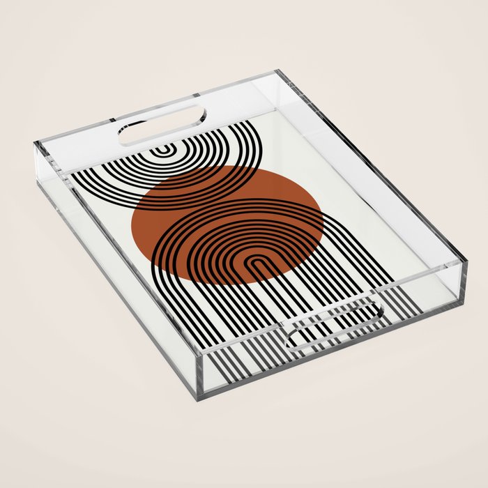 minimal classic arch   Acrylic Tray Gallery Image 1