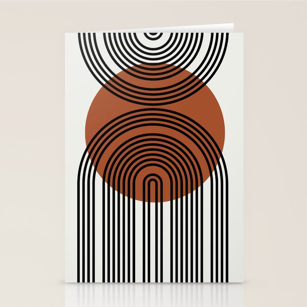 minimal classic arch   Stationery Card Gallery Image 1