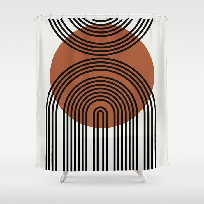 minimal classic arch   Shower Curtain Gallery Image 1
