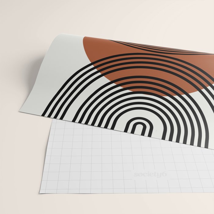 minimal classic arch   Wrapping Paper Gallery Image 2