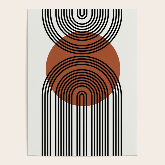 minimal classic arch   Poster Gallery Image 1