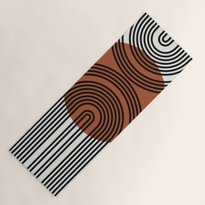 minimal classic arch   Yoga Mat Gallery Image 1