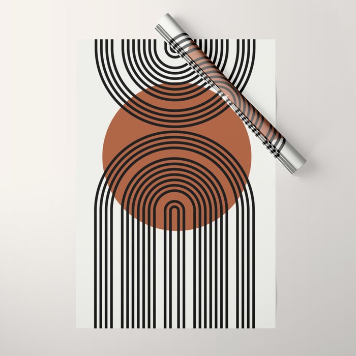 minimal classic arch   Wrapping Paper Gallery Image 1