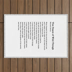 The Peace of Wild Things Outdoor Rug Gallery Image 1