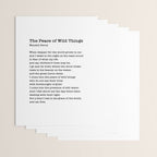 The Peace of Wild Things Wrapping Paper Gallery Image 3