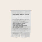 The Peace of Wild Things Wall Hanging Gallery Image 1
