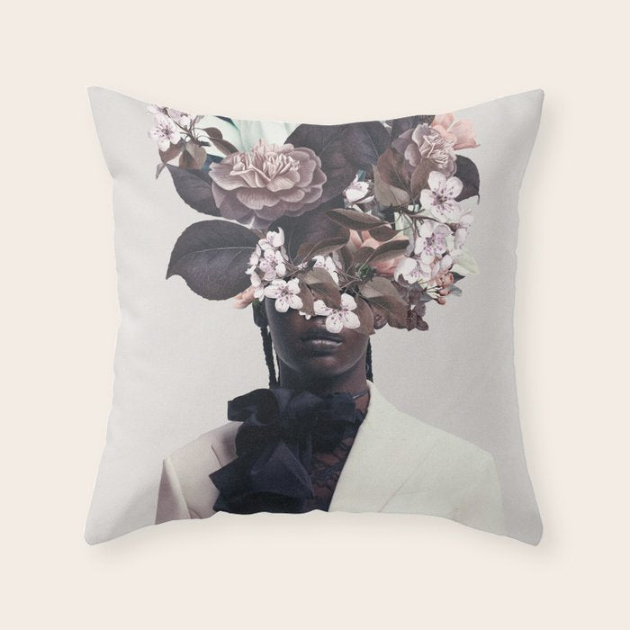 All the Winters I bloomed Throw Pillow Gallery Image 6