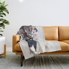 All the Winters I bloomed Throw Blanket Gallery Image 1