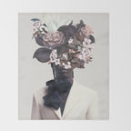 All the Winters I bloomed Throw Blanket Gallery Image 2
