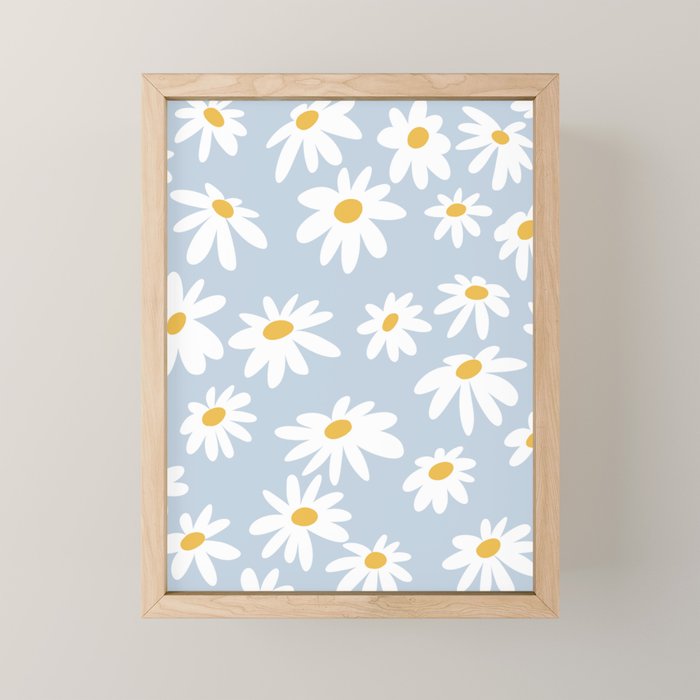 Lazy Daisies  Mini Art Print Gallery Image 1