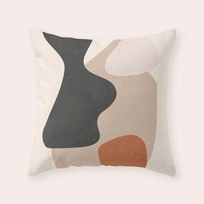 Abstract Shapes 53 Throw Pillow Gallery Image 6