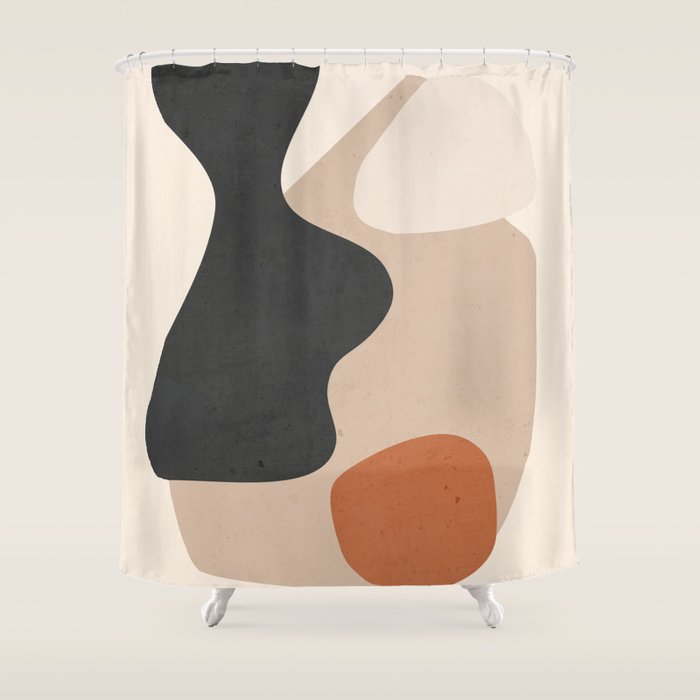 Abstract Shapes 53 Shower Curtain Gallery Image 1