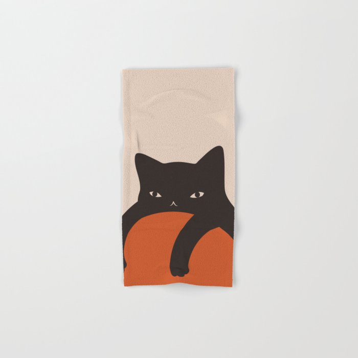 Cat Landscape 155 Bath Towel Gallery Image 1