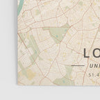 London, United Kingdom - Vintage Map Poster Gallery Image 3