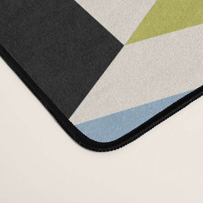 Cuboid Geometric Abstract Shapes Pattern XXXIV Desk Mat Gallery Image 4
