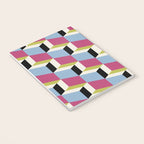 Cuboid Geometric Abstract Shapes Pattern XXXIV Notebook Gallery Image 3