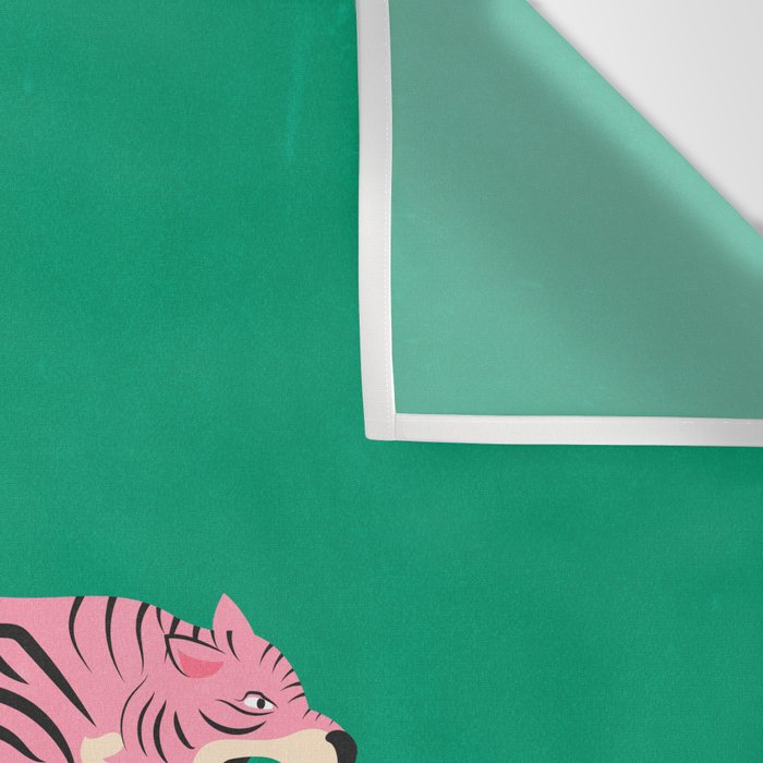 The Chase: Pink Tiger Edition Wall Tapestry Gallery Image 3