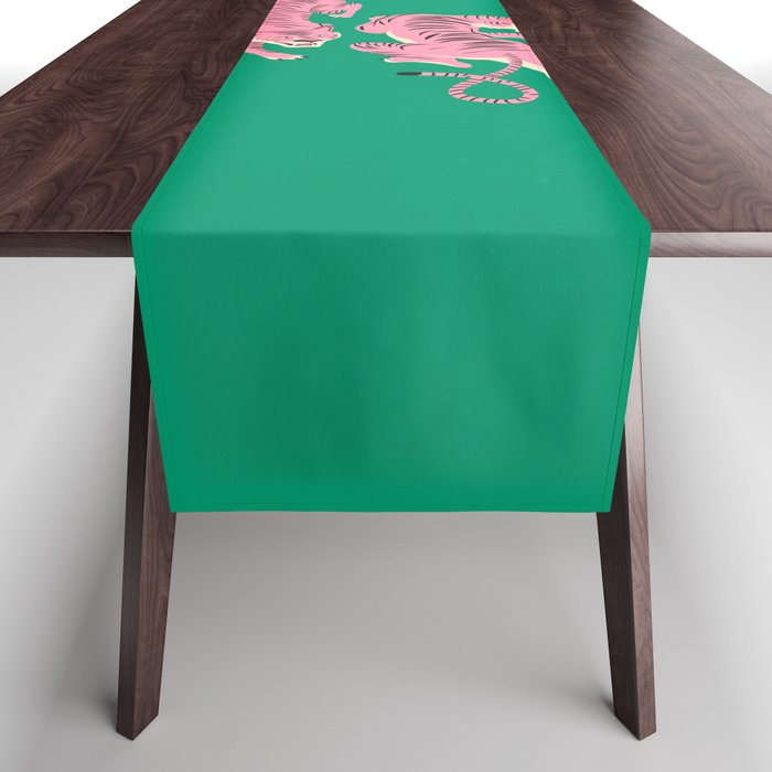 The Chase: Pink Tiger Edition Table Runner Gallery Image 1