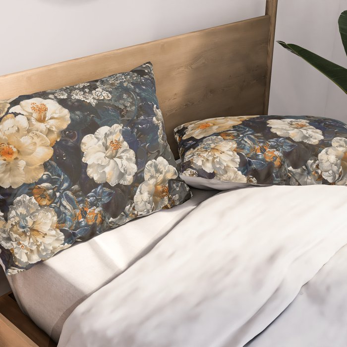 Midnight Garden XII Pillow Sham Gallery Image 2