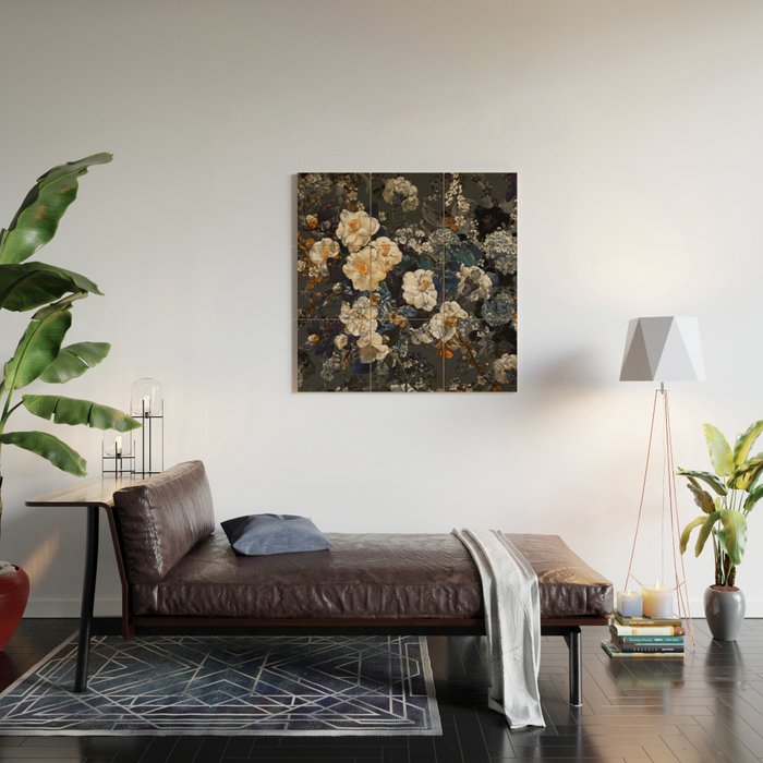 Midnight Garden XII Wood Wall Art Gallery Image 2