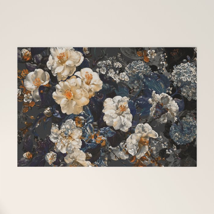 Midnight Garden XII Welcome Mat Gallery Image 1