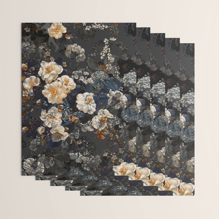 Midnight Garden XII Wrapping Paper Gallery Image 3
