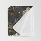 Midnight Garden XII Throw Blanket Gallery Image 3