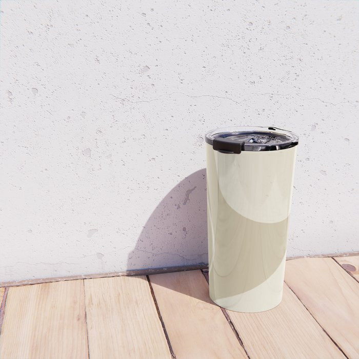 Neutral Shapes #3 Travel Mug Gallery Image 4
