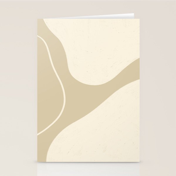 Neutral Shapes #3 Stationery Card Gallery Image 2
