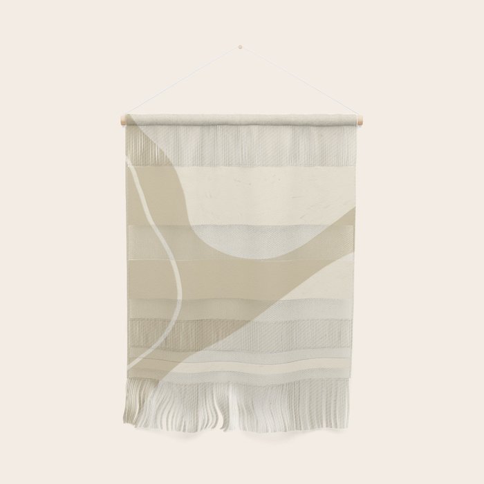 Neutral Shapes #3 Wall Hanging Gallery Image 1