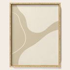 Neutral Shapes #3 Serving Tray Gallery Image 1