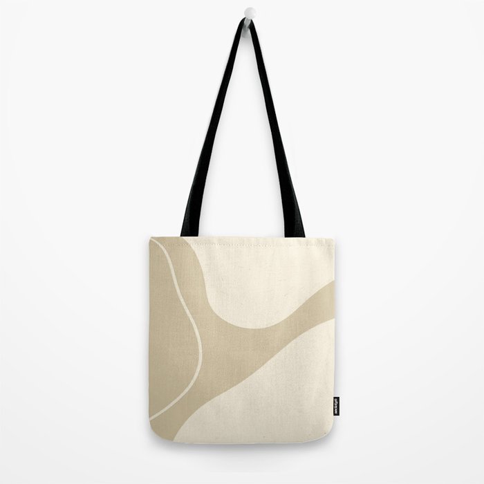 Neutral Shapes #3 Tote Bag Gallery Image 2