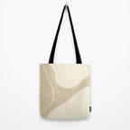 Neutral Shapes #3 Tote Bag Gallery Image 2