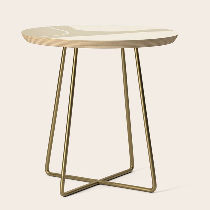 Neutral Shapes #3 Side Table Gallery Image 1