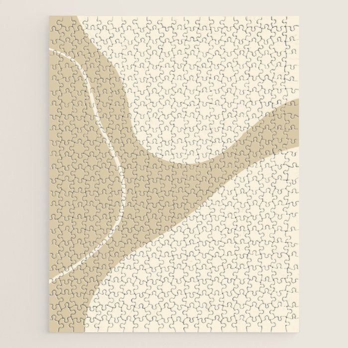 Neutral Shapes #3 Jigsaw Puzzle Gallery Image 1