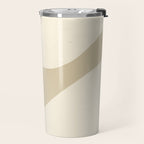 Neutral Shapes #3 Travel Mug Gallery Image 2