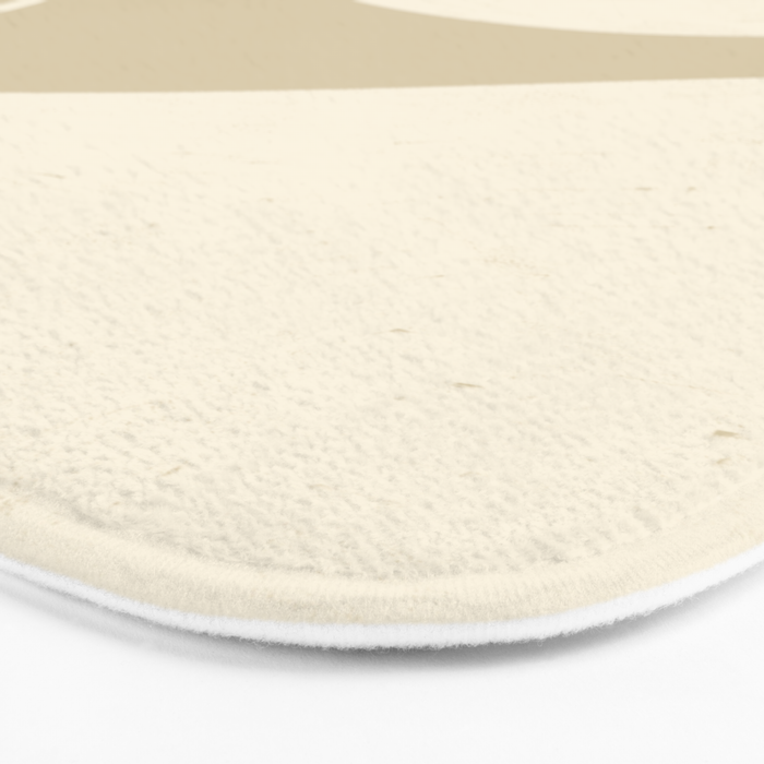 Neutral Shapes #3 Bath Mat Gallery Image 3